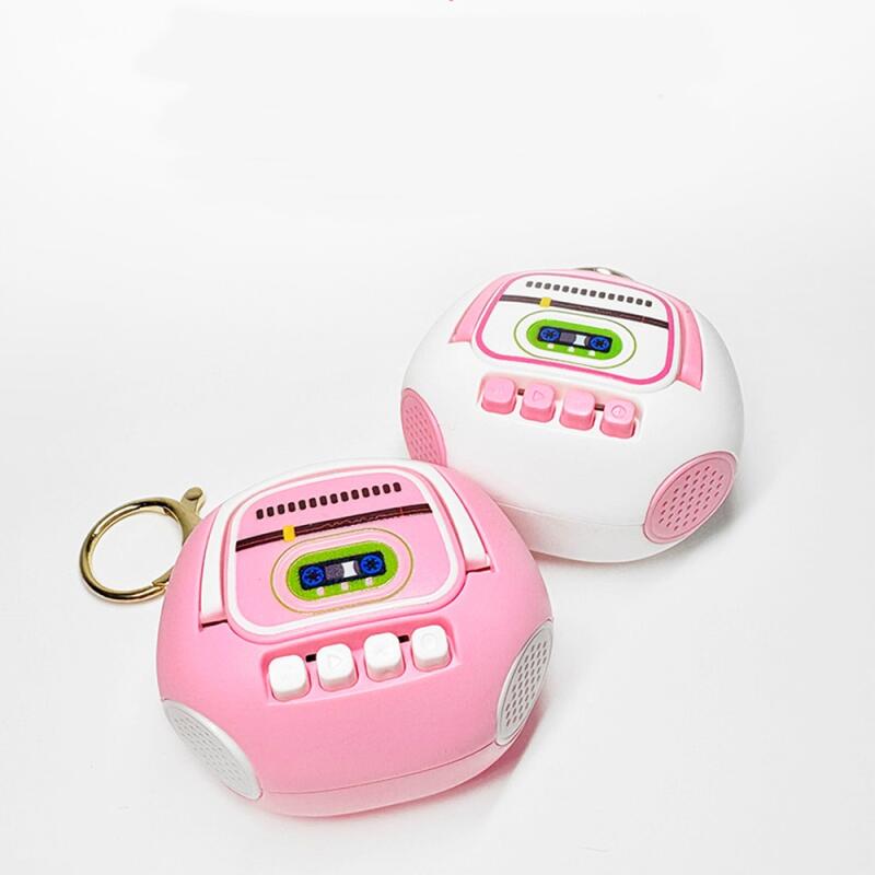 

Recorder Keychain Up to 1 Minute Retro Cassette Tape Color sent randomly
