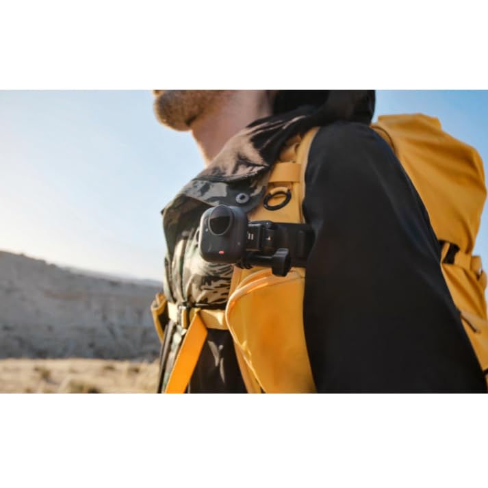 ZLiT Magnetic Mount for Insta360 GO Ultra Action Quick Release Extension Bracket Base Holder Camera, (Black)