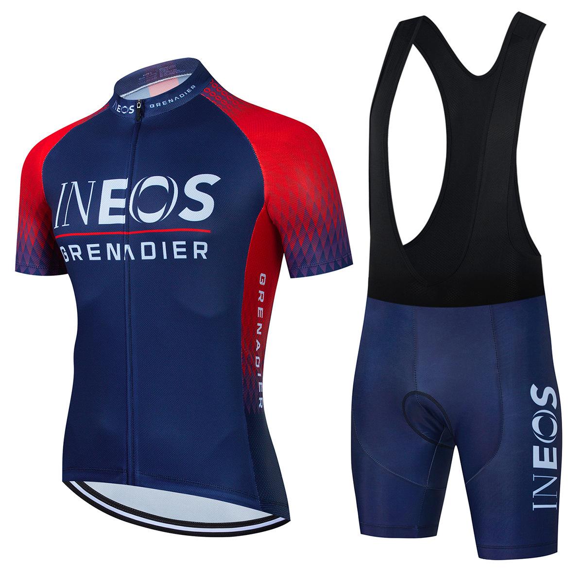 

Team Summer Cycling Suit Short-sleeved Suit Cycling Pants Cycling Suit Pants Pad 2026 Summer Breathable Cycling Suit Suit XS