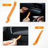 4pcs/set Car Audio Installation Tool Kit - Plastic Pry Lever & Wire Routing Tools for Dash Cam and Stereo Installation