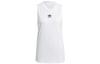 Originals Essential Tank Tops Women's White Crew Neck Moderate Other GN2888