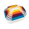 1PC/5PCS Multiple Specifications Sealed Storage Box for Freshness Preservation Portable Picnic with Lunch Box Set Work Bento Box