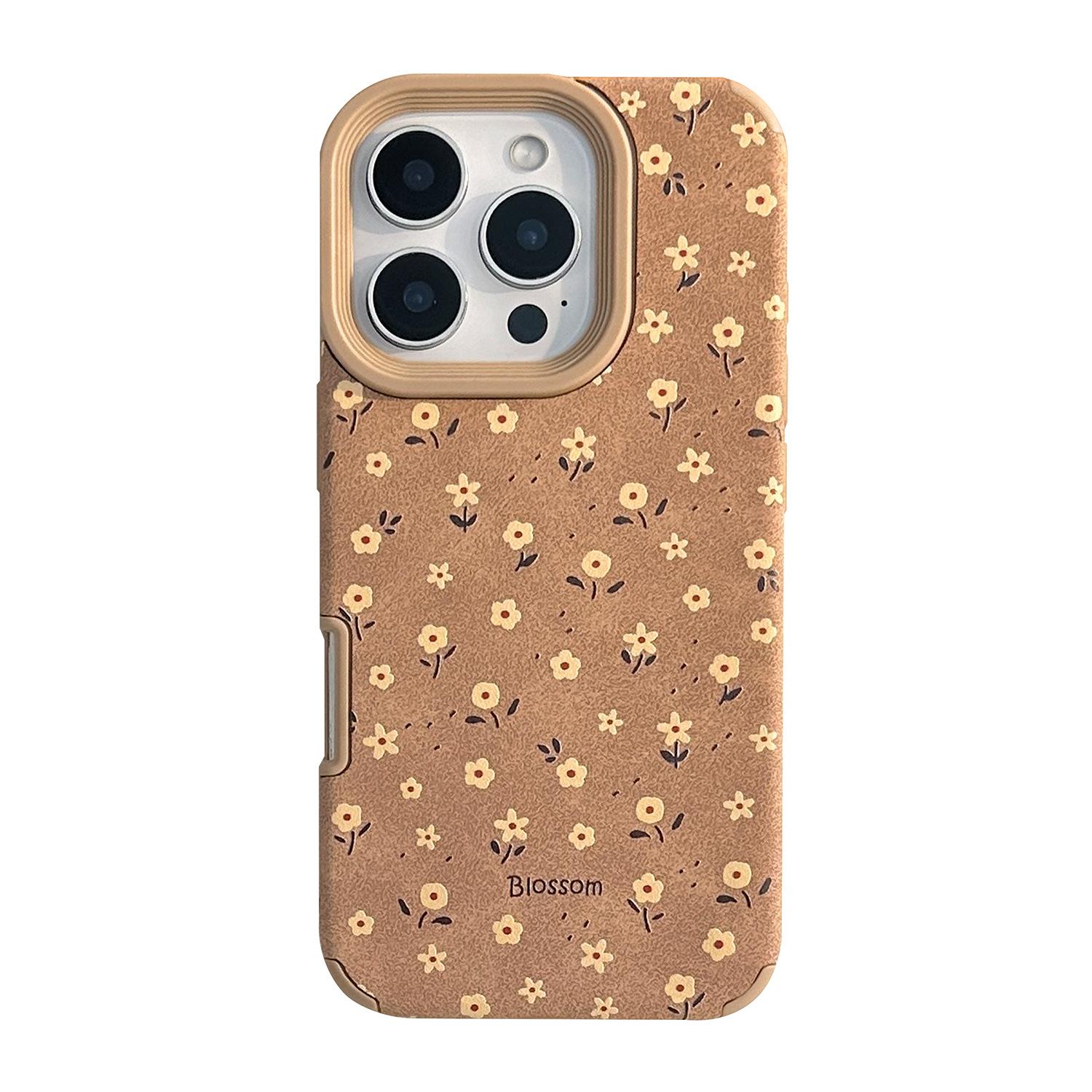 

Винтажный чехол для телефона с цветами для телефонов Apple iphone 16 Pro Max