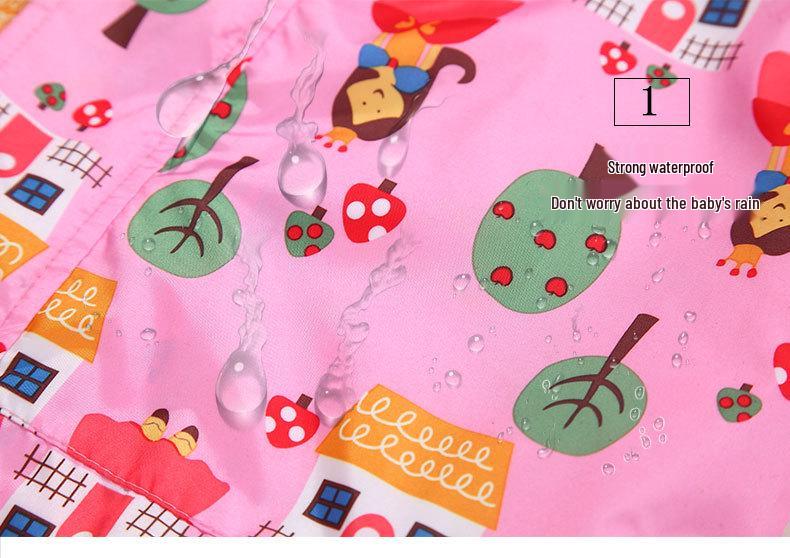 Children's Raincoat for Boys and Girls - Kindergarten and Baby Sizes