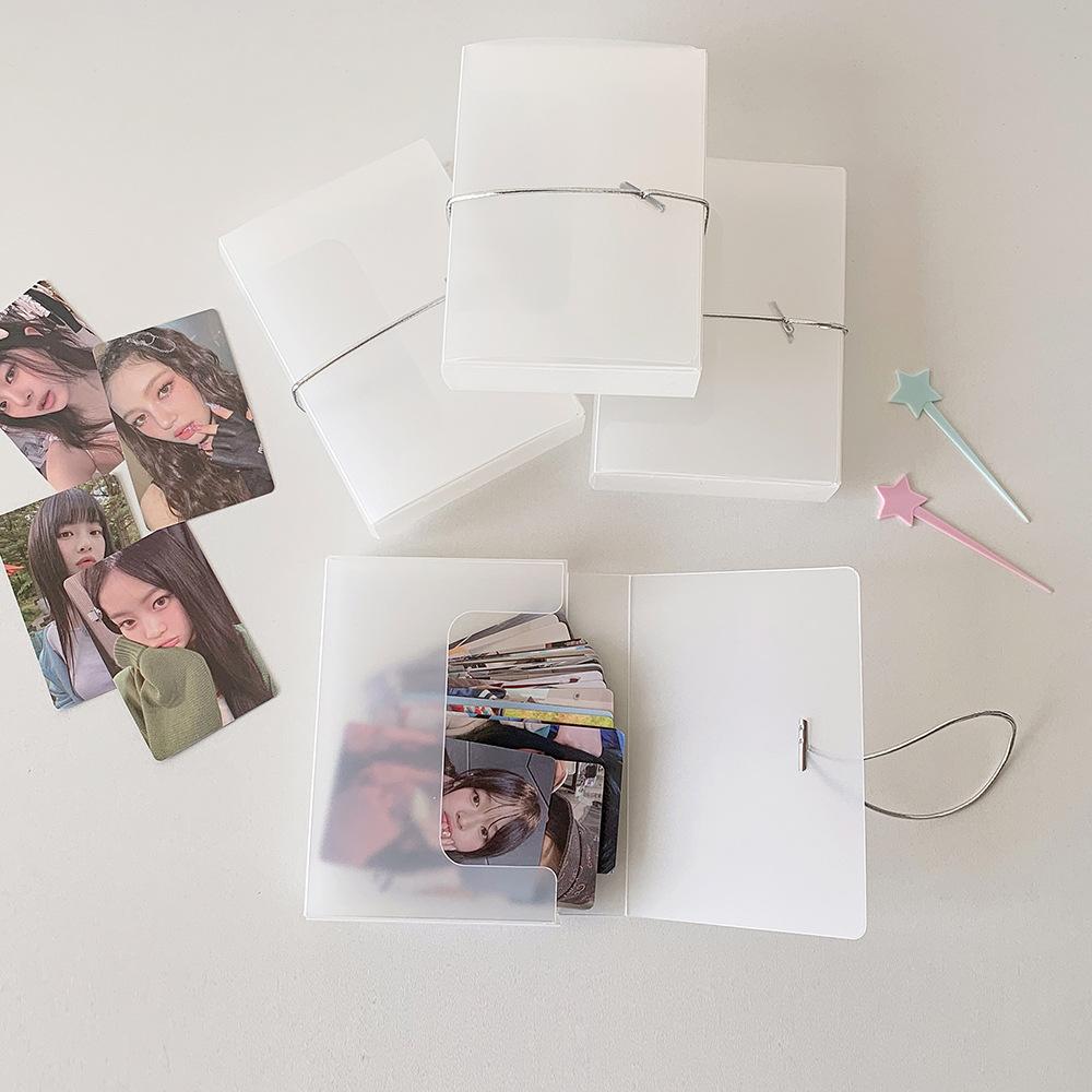 Idol Photo Card ID Photo Photocard Frame Idol Card Display Protector  Girls Gift