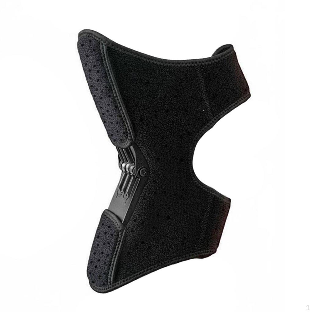 Dynamic Knee Stabilizer Adjustable Straps Spring Loaded Brace Breathable Material Mobility Aid