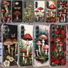 Colorful Mushroom Phone Case for Samsung A16 A26 A36 A56 A17 A37 A57 A07 A06 A02S A03 A04S A05S Galaxy Note 20 10 A50S A71 A51 A