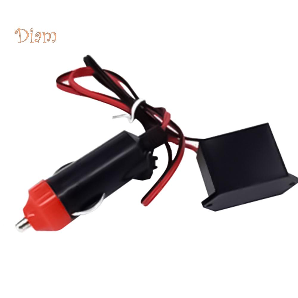4m 12V Car Auto Styling Flexible Interior Decor Strip EL Wire Cable Light Lamp