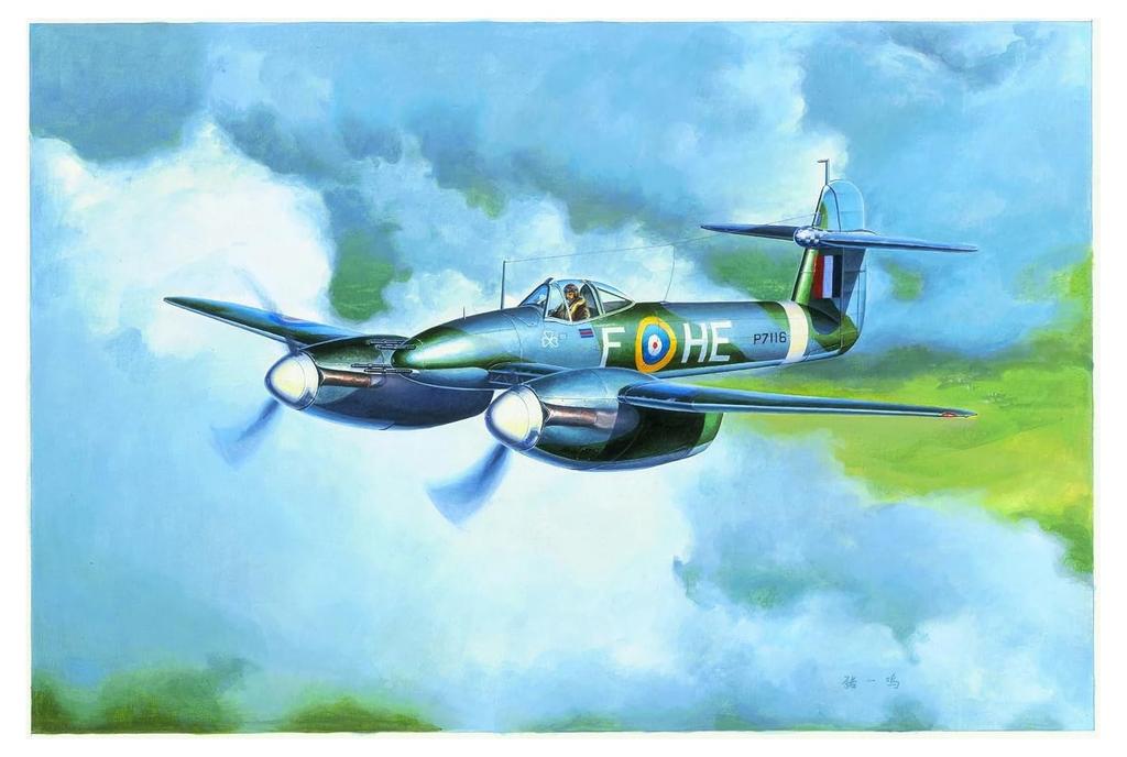 Trumpeter Westland Whirlwind plastic model 1/48