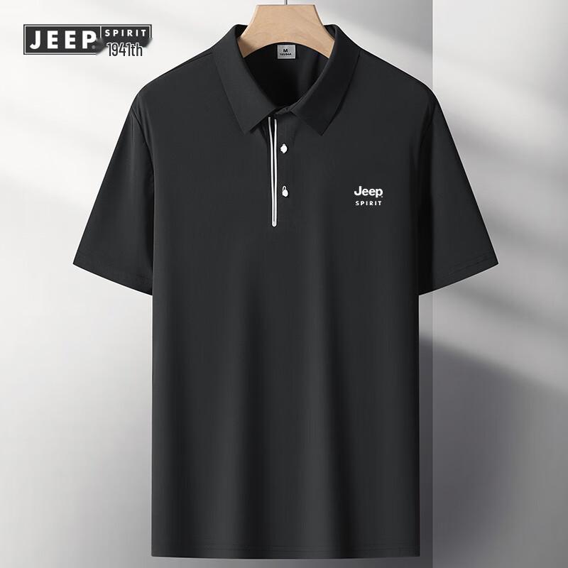 

Мужская летняя свободная рубашка-поло JEEP SPIRIT в стиле business casual 2XL