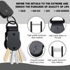 Mini Key Holder Hold 2-5 Keys Key Fob Portable Keychain  for Universal Size