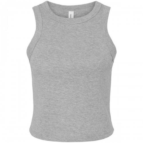 Bella + Canvas Womens/Ladies Heather Micro-Rib Racer Tank Top