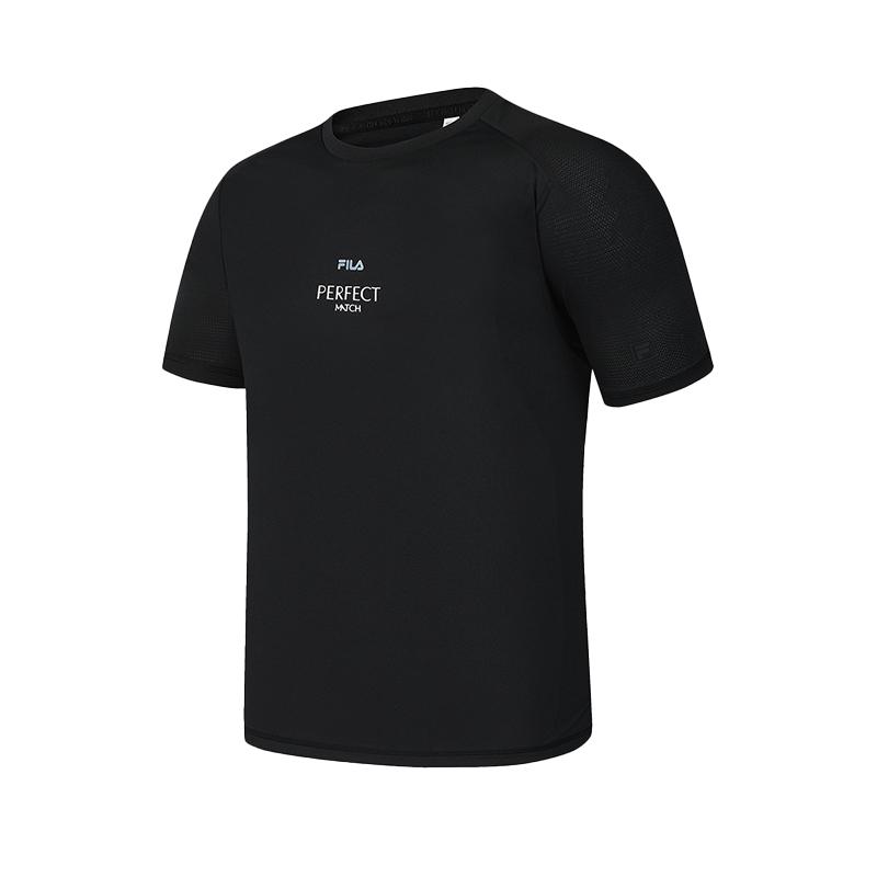 

New FILA T Shirts Men s Pitch Black A11M513108FBK XL