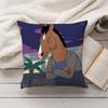 Cartoon B-BoJack H-Horseman Pillow Case Home Decoration Cushion Cover Suitable For Bedroom Car Office Sofa