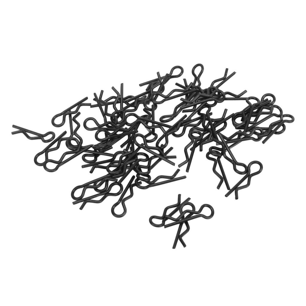 60PCS RC Car Body Clip 17mm 1.0mm Dia Easy Removal Installation for 1Celsius16 1Celsius18 RC Car Truck