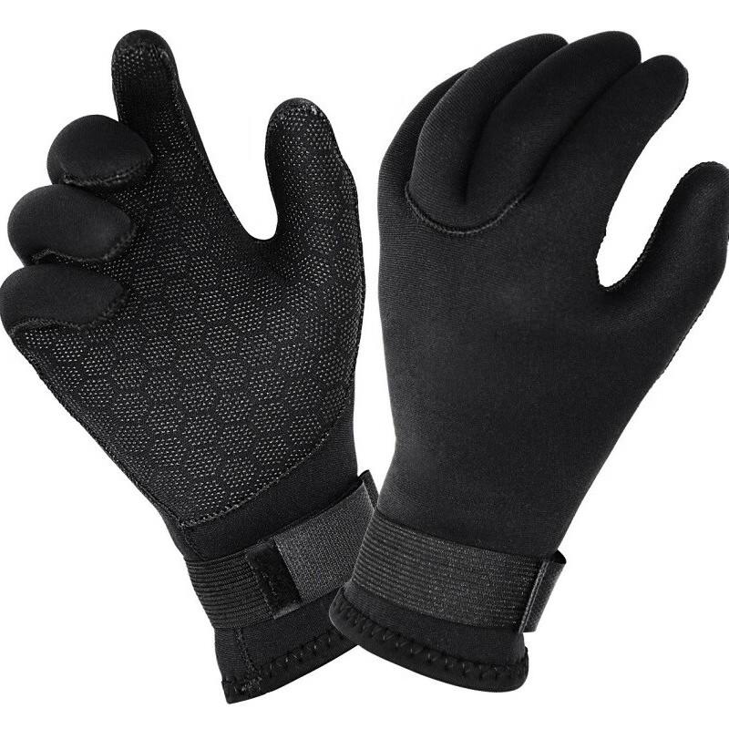 WEZHO 3mm Neoprene Diving Gloves