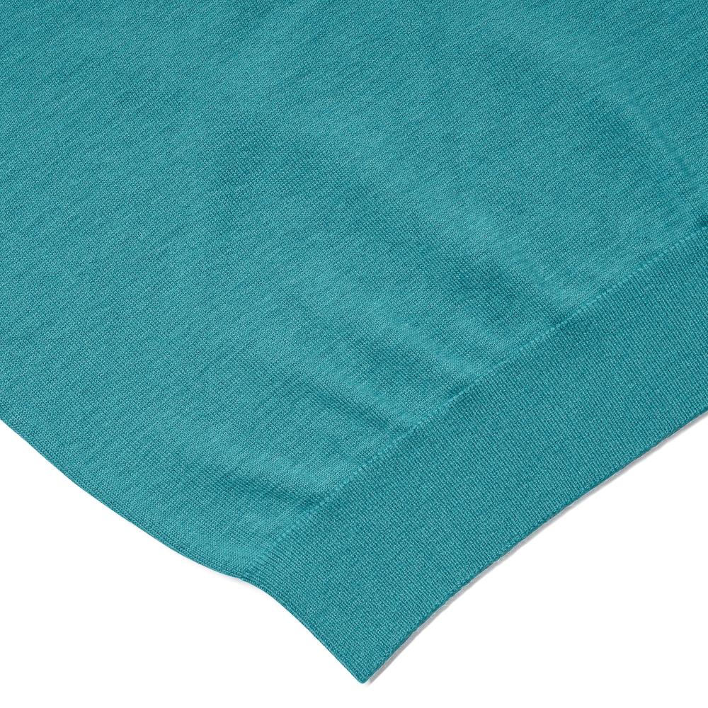 VERNO [Casual] Turtle-Neck Knit Turquoise