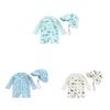 Childrens Polyester Long Sleeve Swimsuit With Hat And Full Coverage For Pool And Beach Play