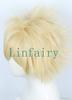 Linfairy Bakugo Cosplay Costume L120 Festival Wig Wig, Heat-Resistant, Accessory,