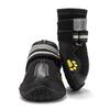 Anti-Slip Rain Boots Warm Dog Shoes Waterproof Protect Pet Feet 4pcs Snow Reflective for Small Large Pet Sports Training