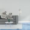 Cat Ballerina Sculpture Tabletop Ornament Art Crafts Decorative Figurine Animal Statue Modern