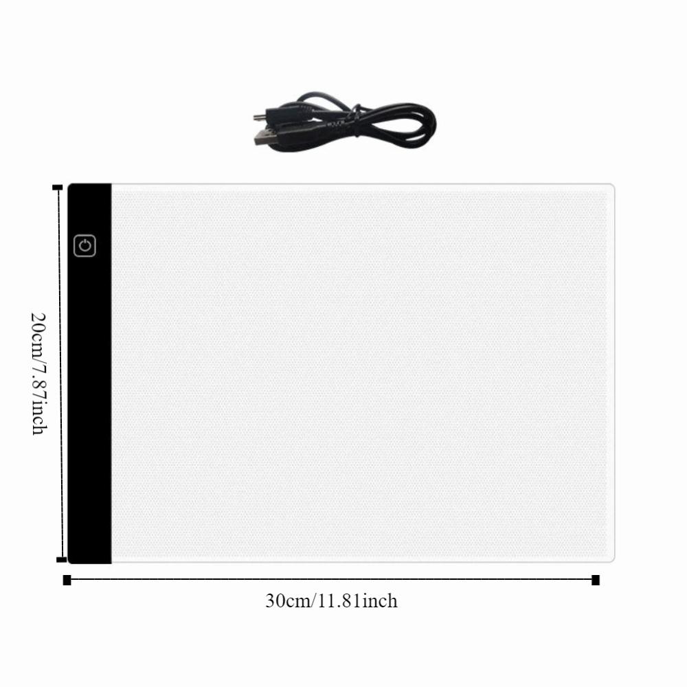 3 Level LED Drawing Board USB Tracing Board Learning Tool Electric Drawing Board  Drawing Tracing