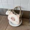 Cartoon Small Cat Pu Crossbody Bag For Girls Daily Use And School Commuting