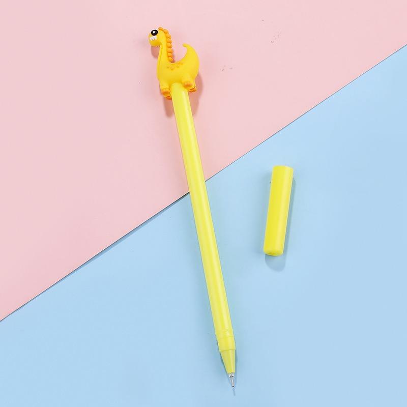 10Pcs Dinosaur Neutral Pen for Smooth Writing, Suitable for Office Work, Problem Solving, Signature Writing, Diary, Note Taking, Student Classroom Pri
