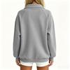 Women's Casual -Lined Pullover Sweatshirt Long Sleeve Warm Top for Daily Wear