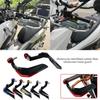 Motorcycle Modification Parts: Snake Skin And Ox Horn Windproof Hand Guards