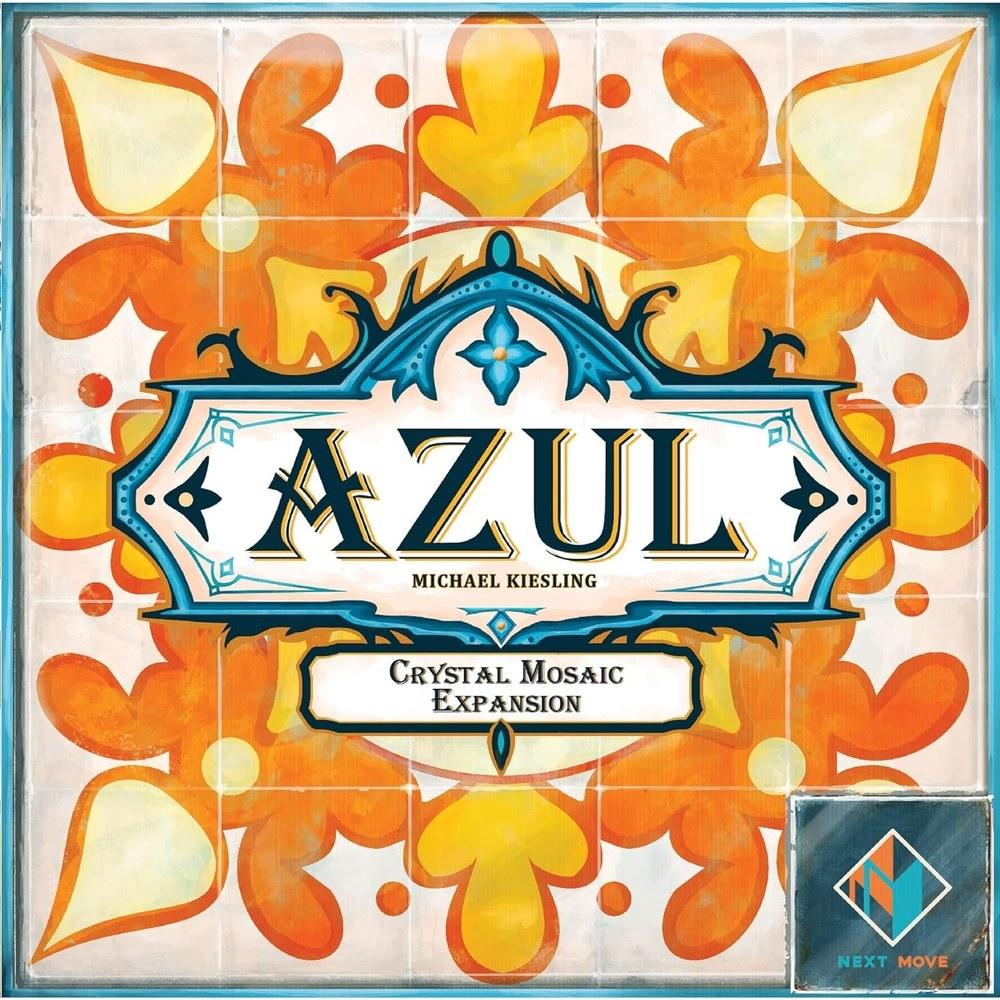 Plan B Games Azul Crystal Mosaic Board Game Expansion Strategy Tile Placement Family Game Ages 8+ 2-4 Players 30-45 Minutes