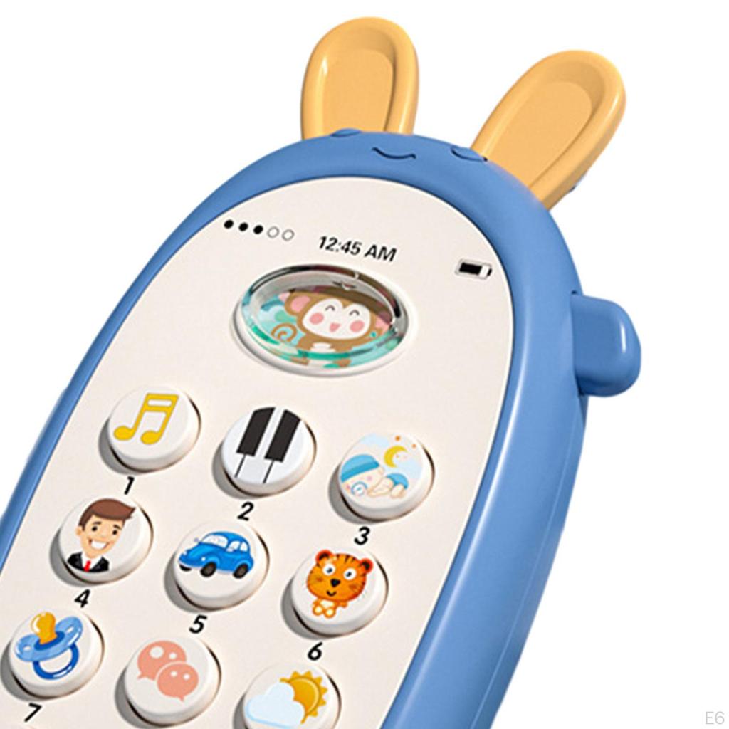 Baby Phone Toy Christmas Gifts Educational Portable Boys Girls Teething Toys pink