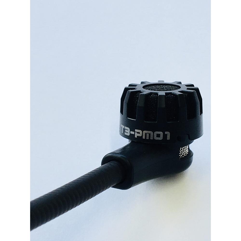 Cable with flexible microphone for TAGO STUDIO T3-03 (black)