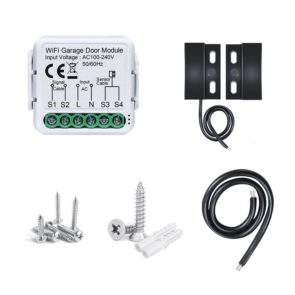 Rozvrh jističe na ovladači garážových vrat APP WiFi