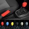 Silicone Gear Shift Knob Cover for Manual 6-Speed Car Non-Slip Grip Handle Car Interior Accessories Protective Gear Shift Cover