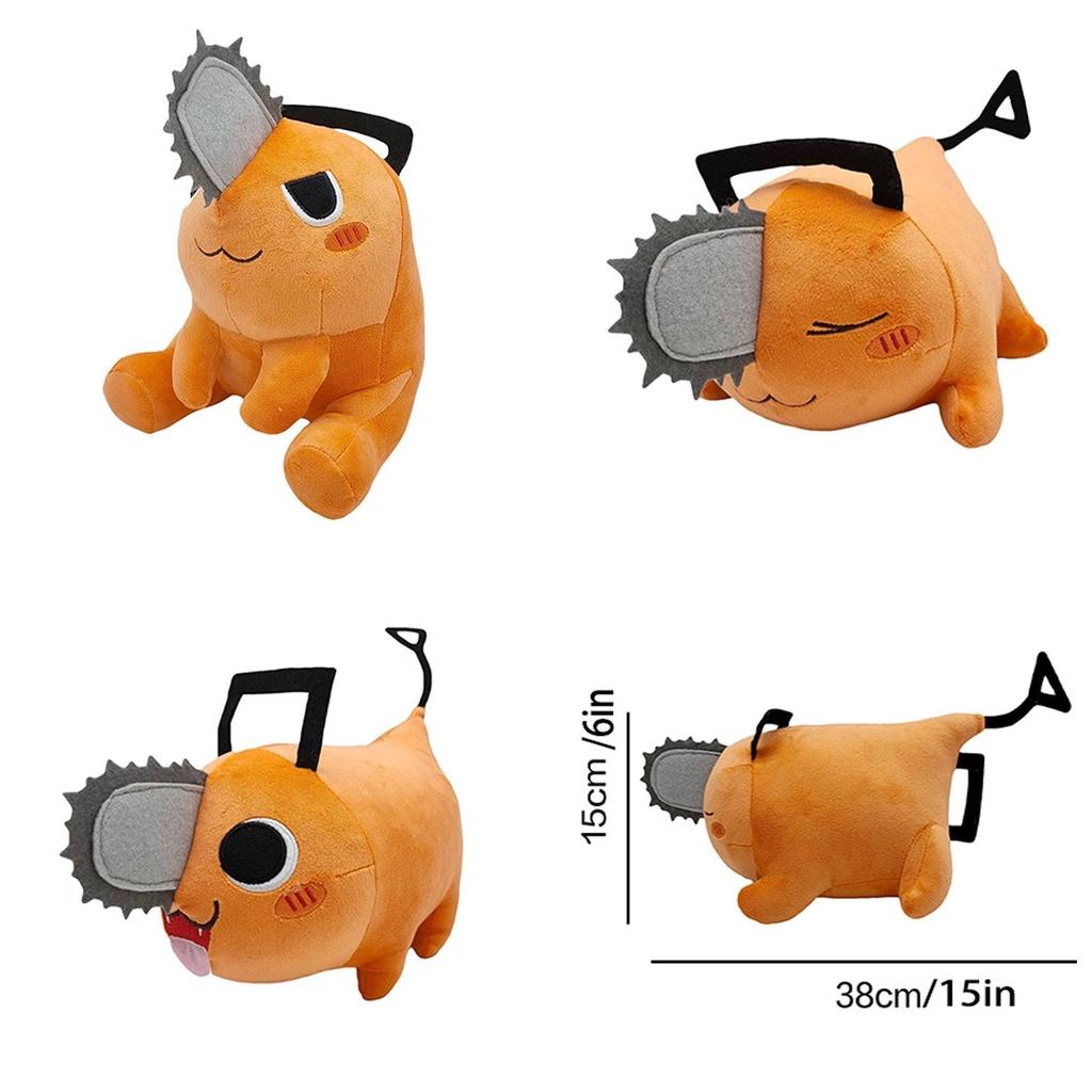 Man Pochita Plush Toy Stuffed Doll Throw Pillow Xmas Gift Kids Birthday