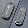 2026 Hot For VW VOLKSWAGEN Zinc Alloy Leather Car Remote Key Case Cover Shell Fob for Vw Volkswagen Touareg 2019 2020 2021 2022 
