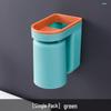 Set Porta Spazzolino e Collutorio da Bagno Montato a Parete - Senza Fori, Scatola Portaoggetti Net Red con Tazza per Denti