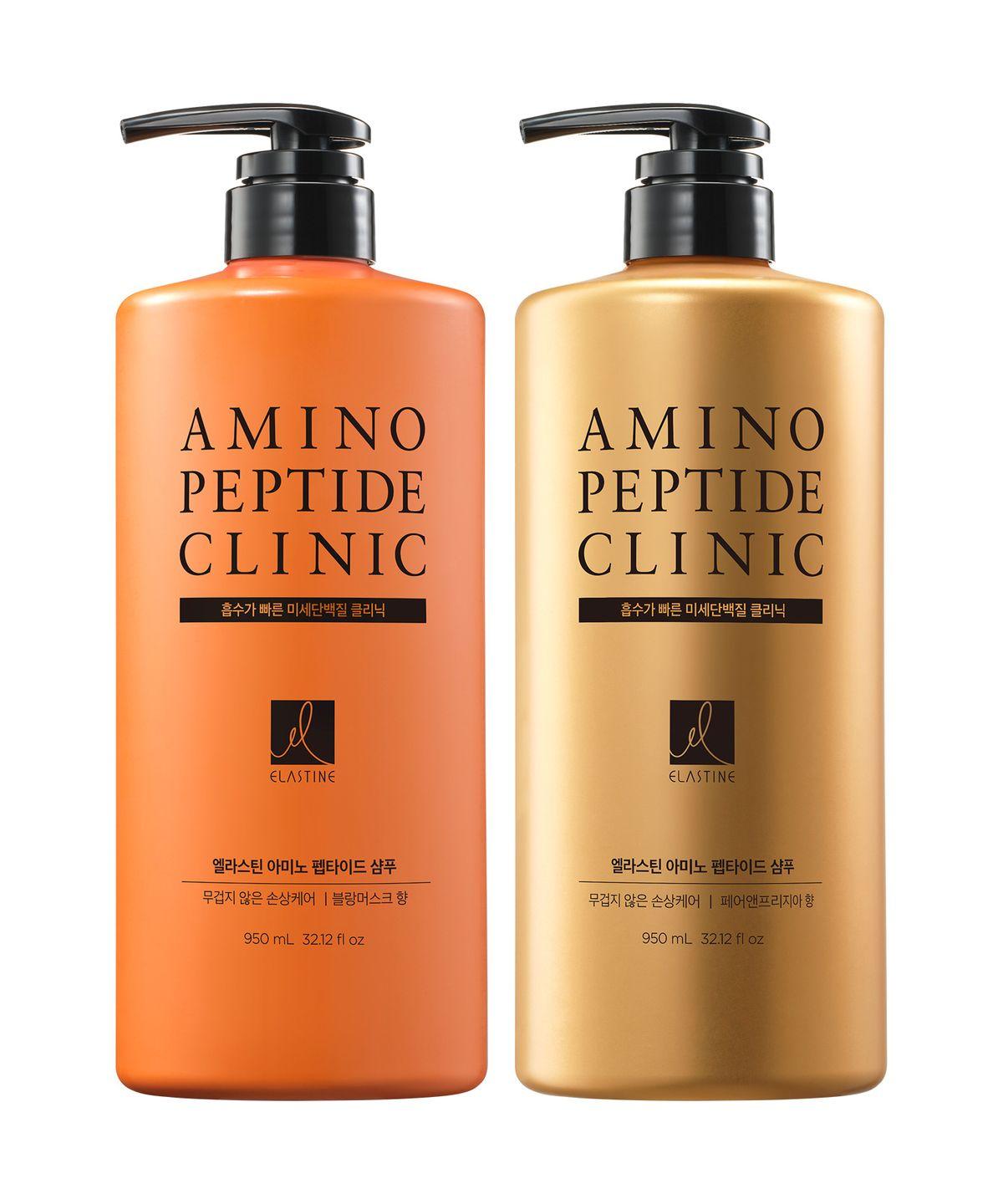 Aminopeptide Mildly Acidic Protein Shampoo 950ml x 2 (Select 1: Pear Freesia / Blanc Musk) Blanc Musk