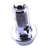 2pcs Motorcycle M10x1.00 Stainless Steel Bolt Brake Caliper Master Cylinder Oil Drain Screw Fit for Suzuki Honda Kawasaki Yamaha