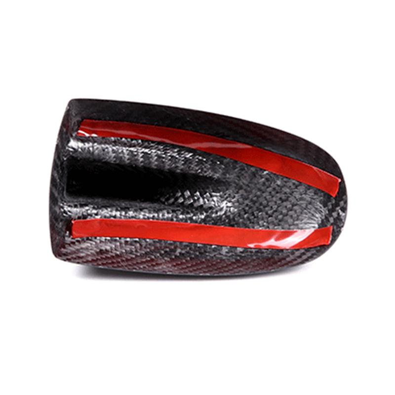 For Maserati Ghibli 2014-2019 Real Carbon Fiber Car Roof Shark Fin Antenna Trim Cover Car Styling