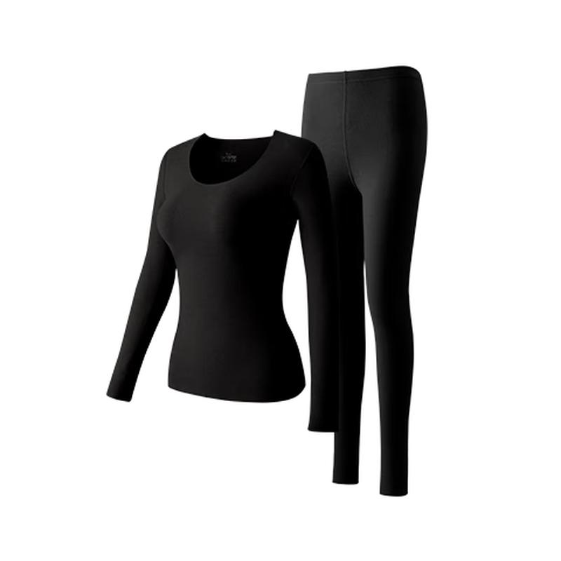 Women's De Velvet Thermal Underwear Set
