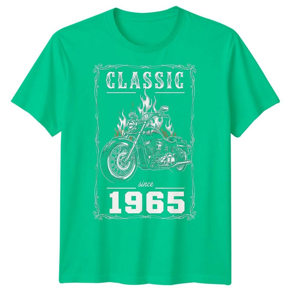 Classic Since 1965 61st Birthday Motorcycle Unisexs TShirt Vintage Gift S