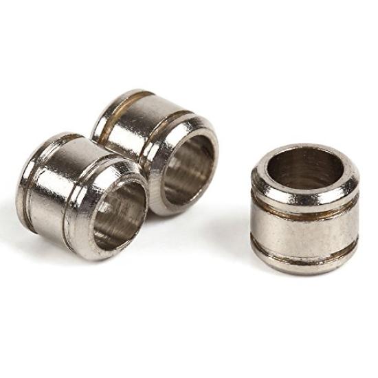 Aluminum Pipe Set Including and Core Wire R-STYLE (Silver) - 3-piece Pipe, Spring, (L 5.0mm)