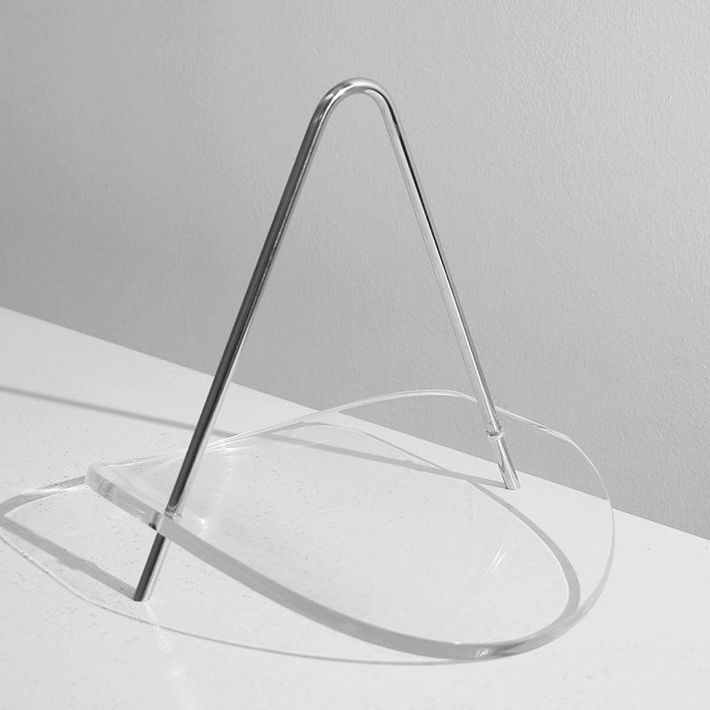 Nordic Ins Fruit Plate Creative Modern Acrylic Swing Metal Rack Tray Model Room Decoration Soft Decoration