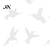 Bird Safe Window Decal 9 Sheets Strike Prevention Decals UV-Reflective Static Cling Guard Sticker Stickers for Glass Collision Deterrent Wild