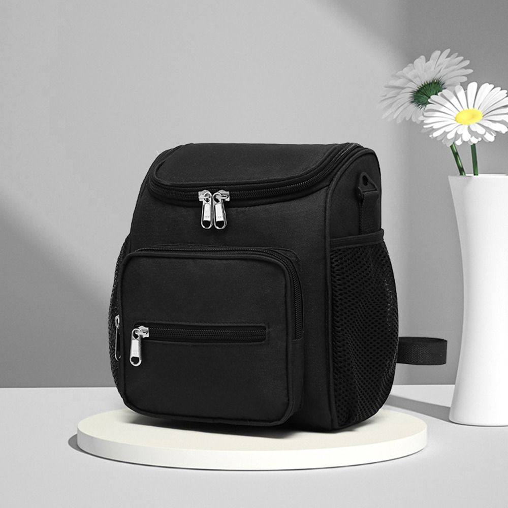 Multi-Pocket Mommy Shoulder Bag Multifunctional Large Capacity Stroller Storage Hanging Bag Strolling Baby Artifact