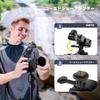 JJC DJI Osmo Pocket 3 Erweiterungsadapter Kamerakäfig mit integriertem Schraubenloch und Blitzschuh-Halterung für seitlichen Blitzschuh Leicht erweiterbar Innen