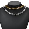1 Meter Stainless Steel O Link Rolo Cable Chunky Chains for DIY Jewelry Bracelets Supplies Necklace Findings Earrings Making