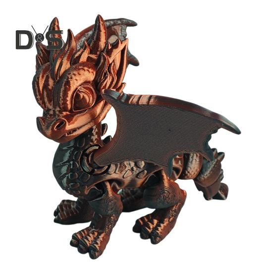 

Статуя динозавра, напечатанная на 3D-принтере, яркий цвет, реалистичный вид, широко используемая мини-фигурка динозавра, реквизит для фотографий чёрный